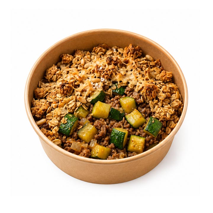 Crumble salé