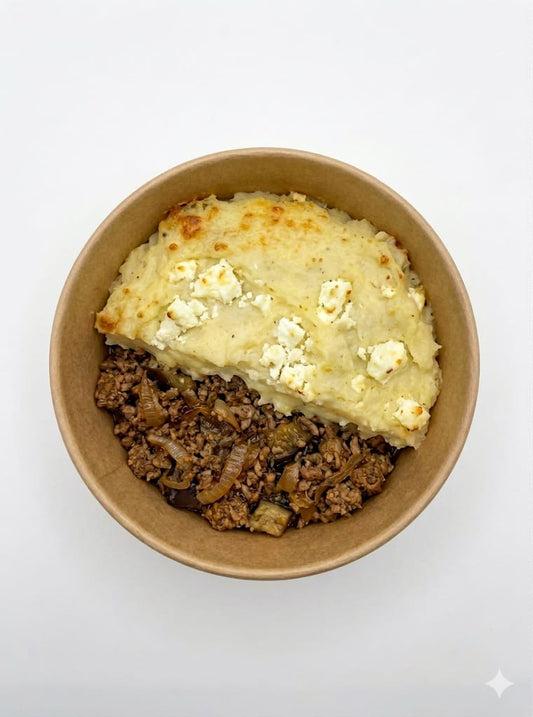 Hachis parmentier à l'aubergine