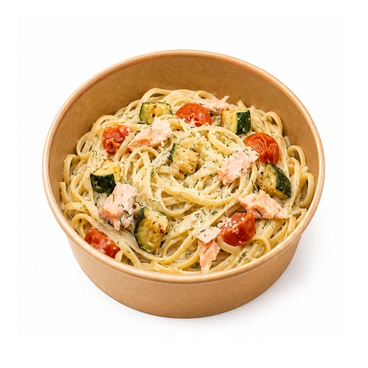 Linguine au saumon
