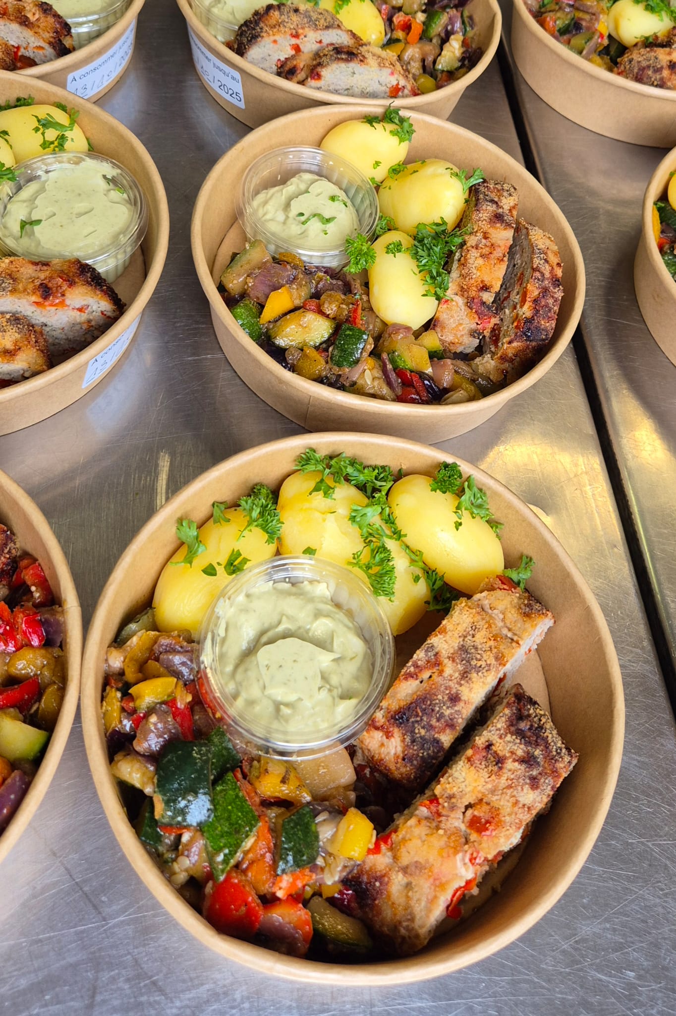 Pain de viande à l'Italienne