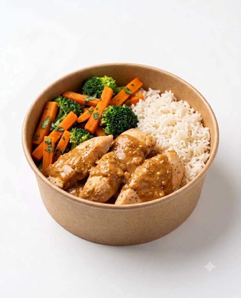 Poulet sauce cacahuètes
