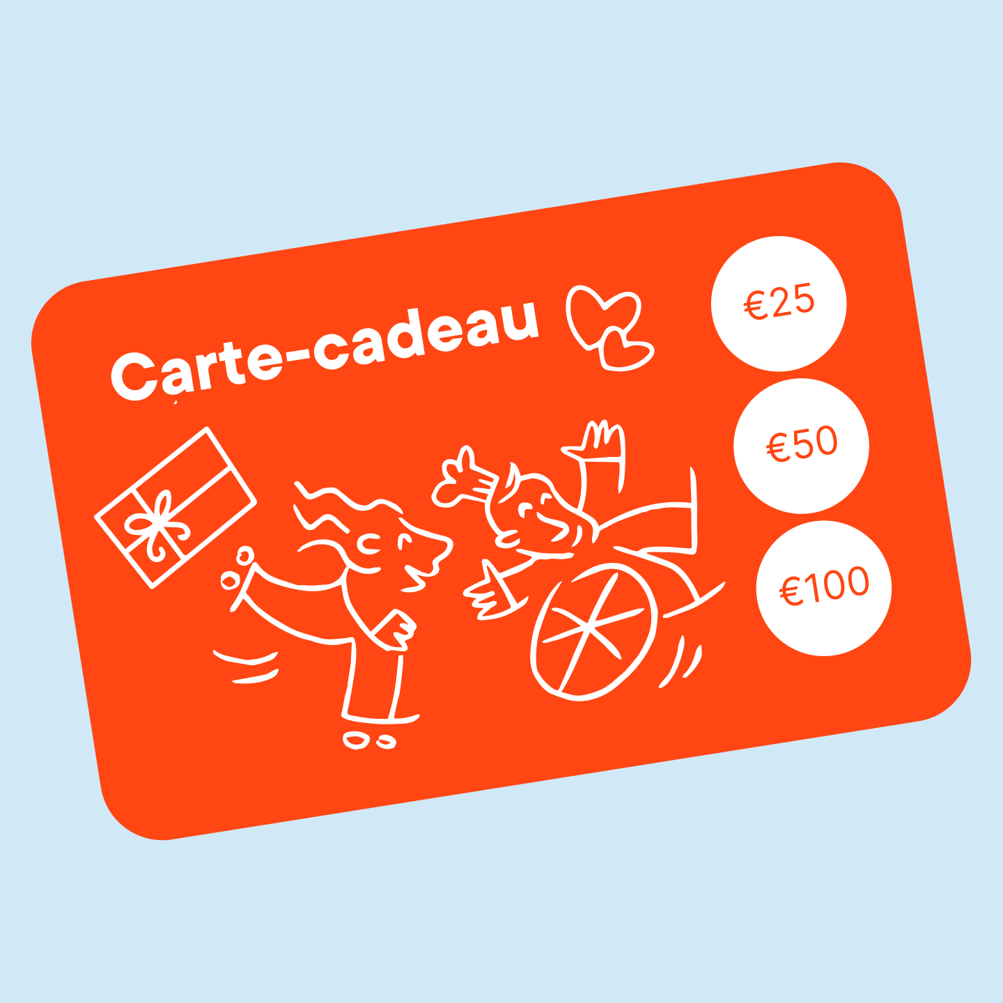 Carte-cadeau 🧡