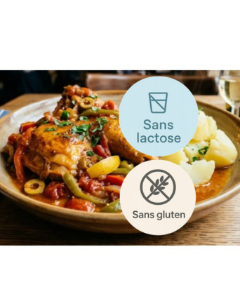 Poulet basquaise