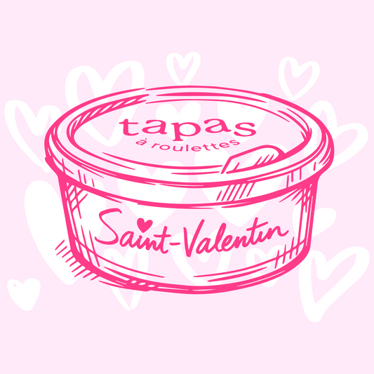 Menu Saint Valentin (entrée plat dessert) pour 2 personnes