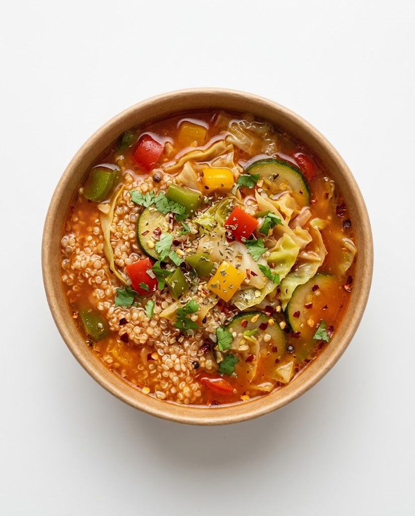 Vous l'avez adoré : Bouillon épicé aux légumes et au quinoa