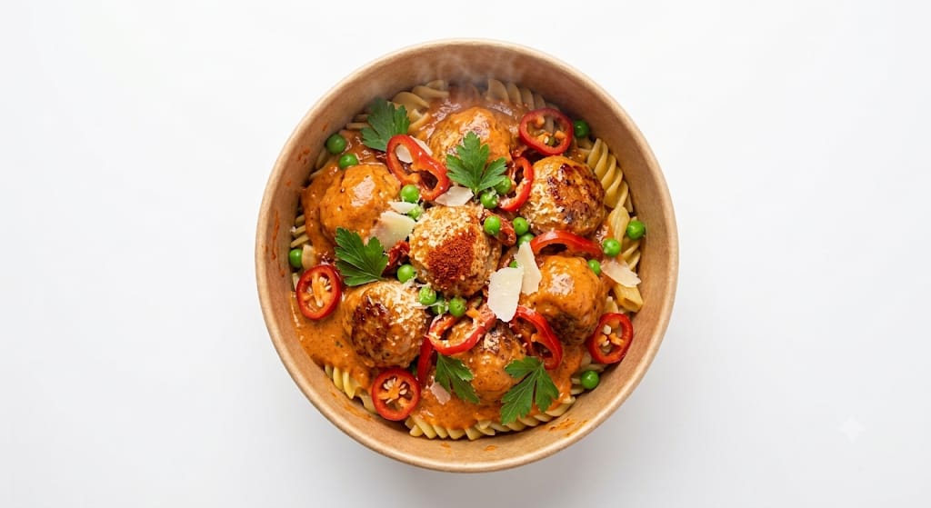 Boulettes de volaille aux tomates séchées et paprika fumé