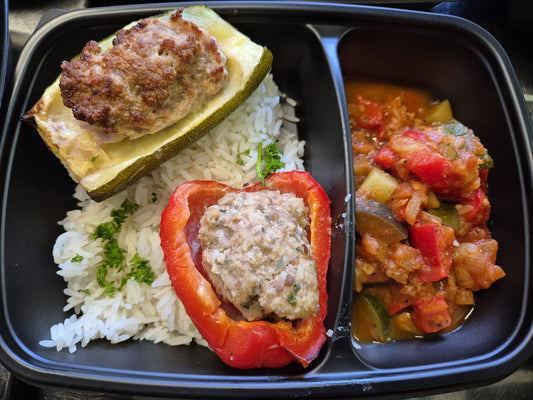 Duo de légumes farcis