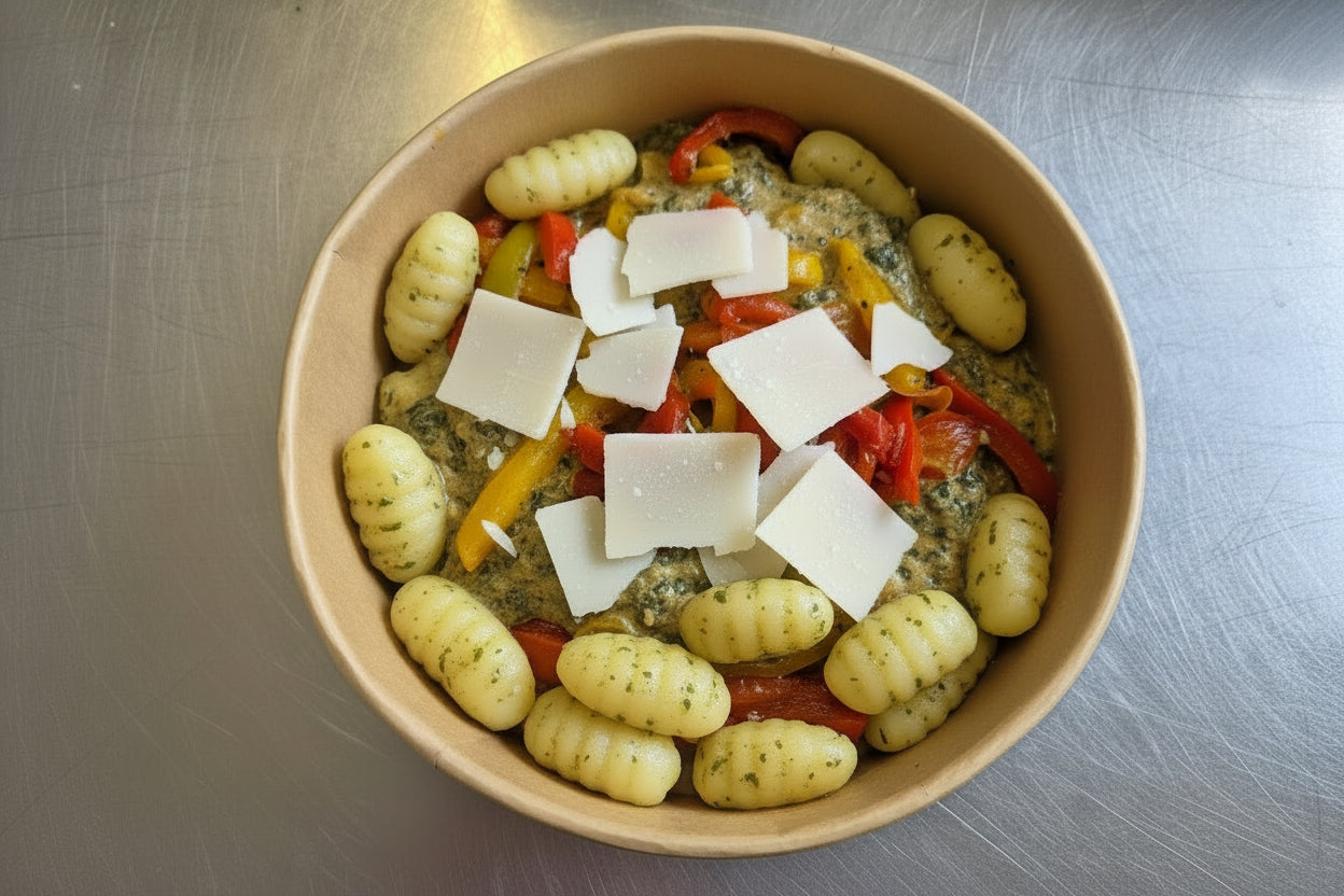 Gnocchis à la crème de ricotta et tomates séchées