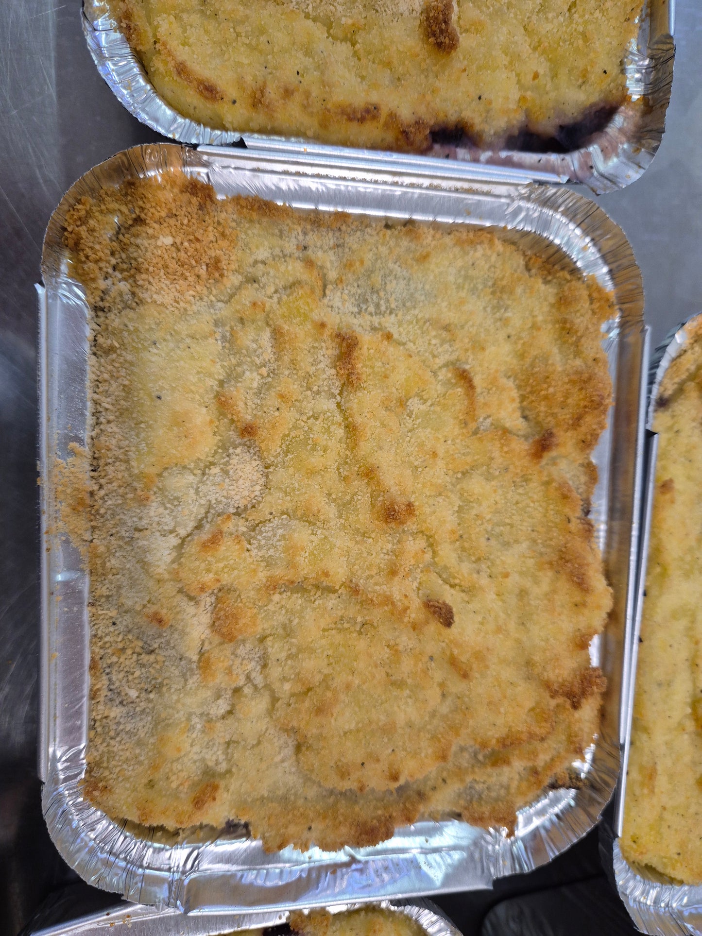 Hachis parmentier aux chicons et noisettes