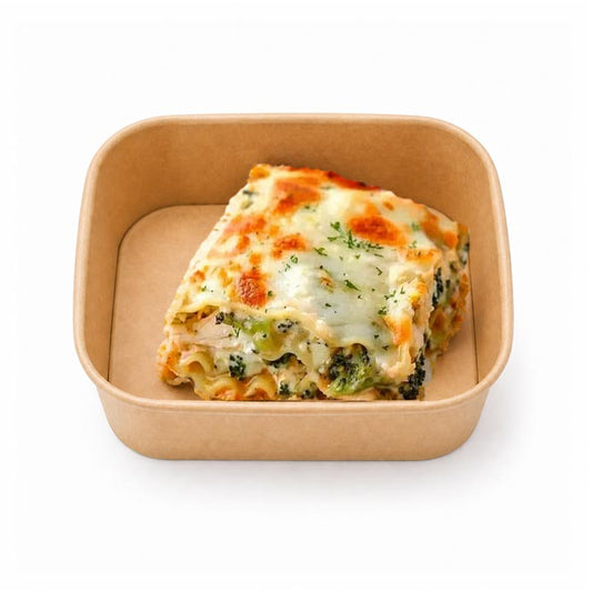 Lasagne au poulet et brocolis