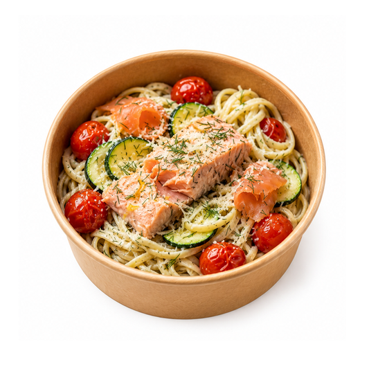 Linguines au saumon