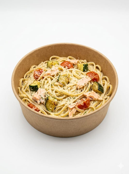Linguine au saumon