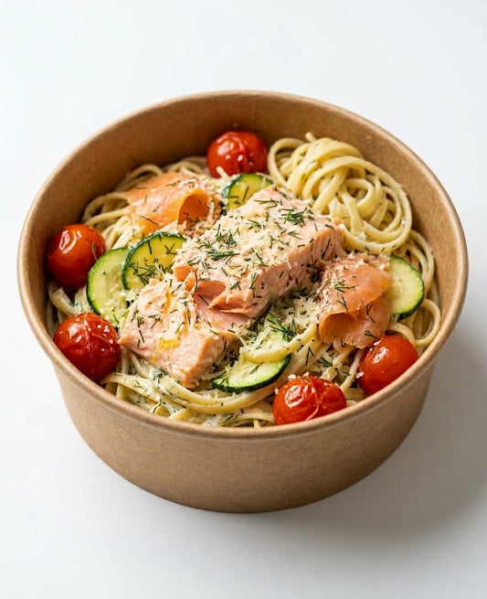 Linguines au saumon