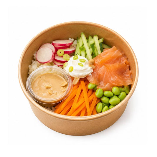 Poke bowl au saumon