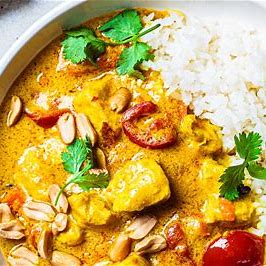 Poulet cacahuètes