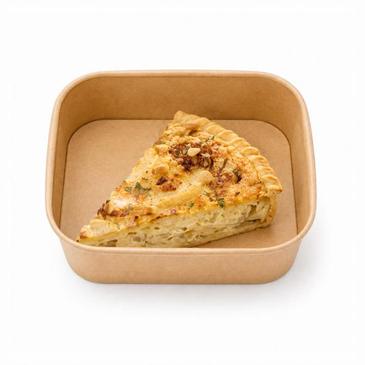 Quart de quiche  au poulet roquefort et poires  (1/4=+/- 330g)